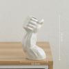 Creative Ceramic Electroplated Colorful Ceramic Arm Vase Modern Art Abstract Arm Ceramic Floral Vase Flower Arrangement Ornament