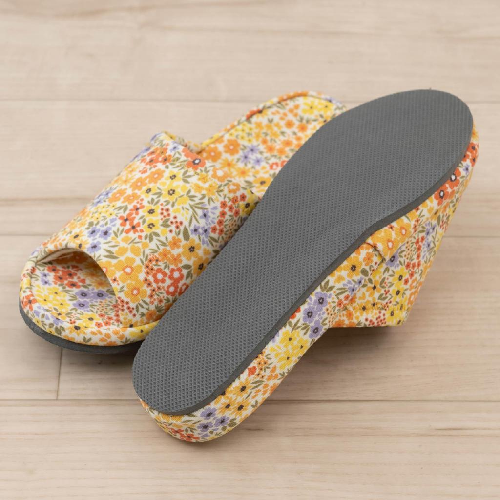 Senko Mignon 23cm S.D.S Slippers, Yellow,