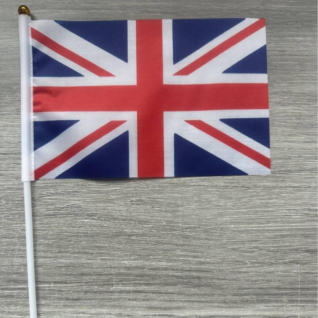Global Football Cup Polyester Handheld Flags For Sports Fans And Festivals