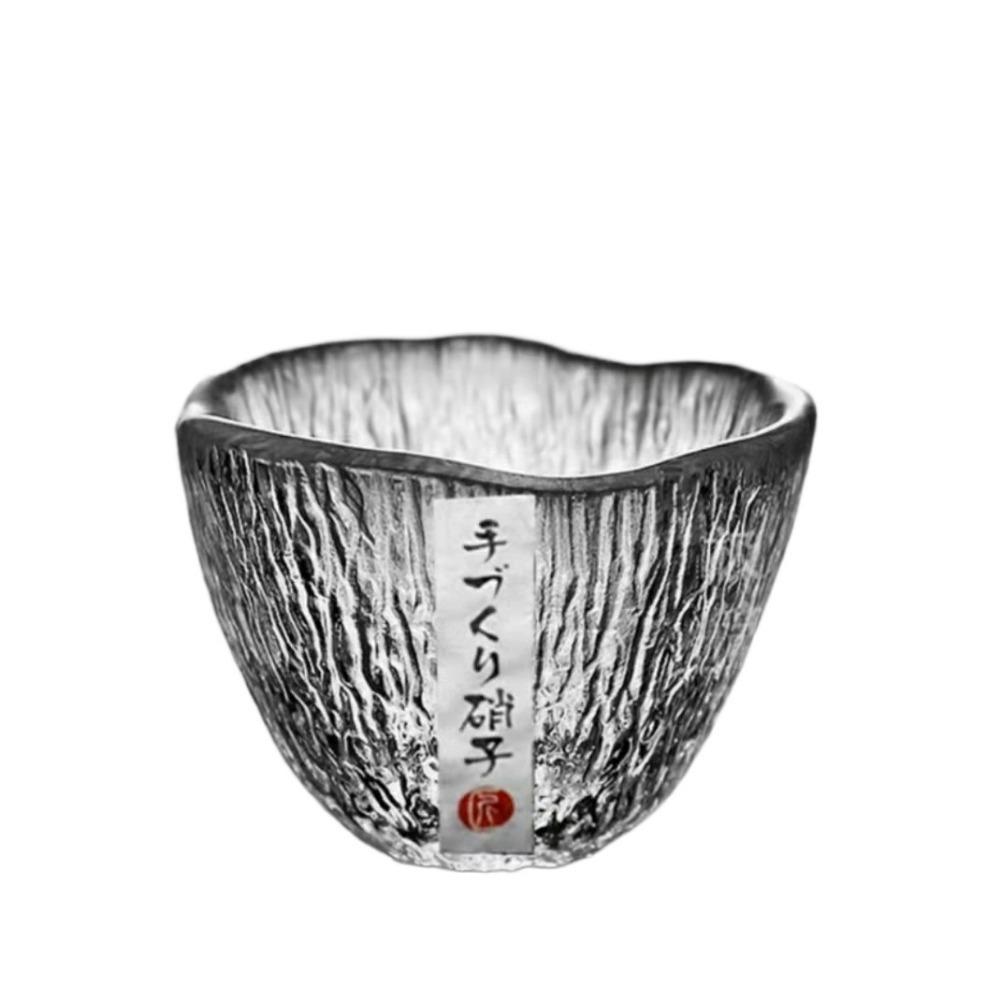 

Thickened Wine Glass Transparent Drinking Cup Japanese Glass Tea Cup Kung Fu Tea Set 60ml