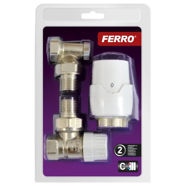 Thermostatic Set Type ZTM21, Angle 1/2 Inch, Without Pre-setting