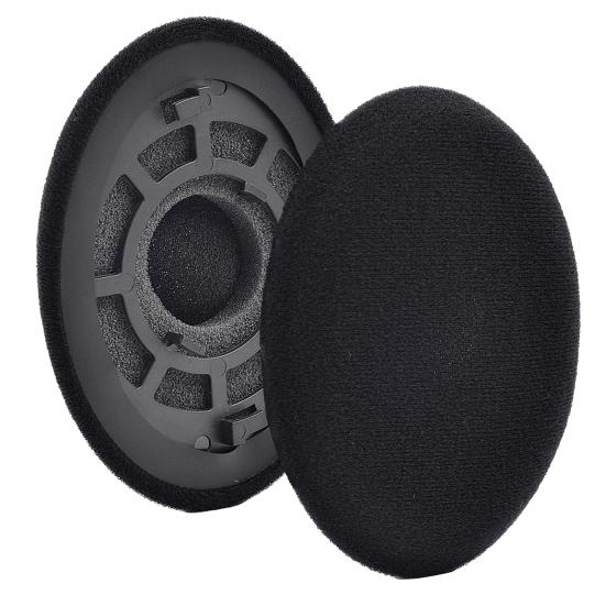 1 Pair High Elasticity Ear Pads Soft Earcaps Headset Earmuffs Protective Cushion with Buckle for Sennheiser RS120/100/110/115/117/119