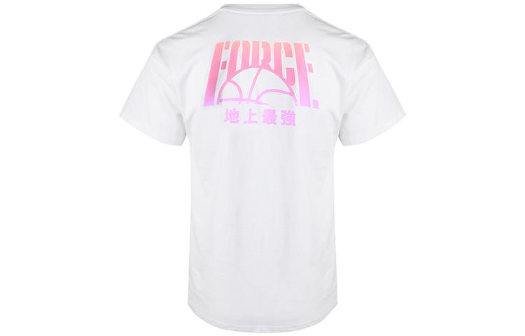 Nike T Shirts Men's White Crew Neck Moderate Straight Fit CV1088-100