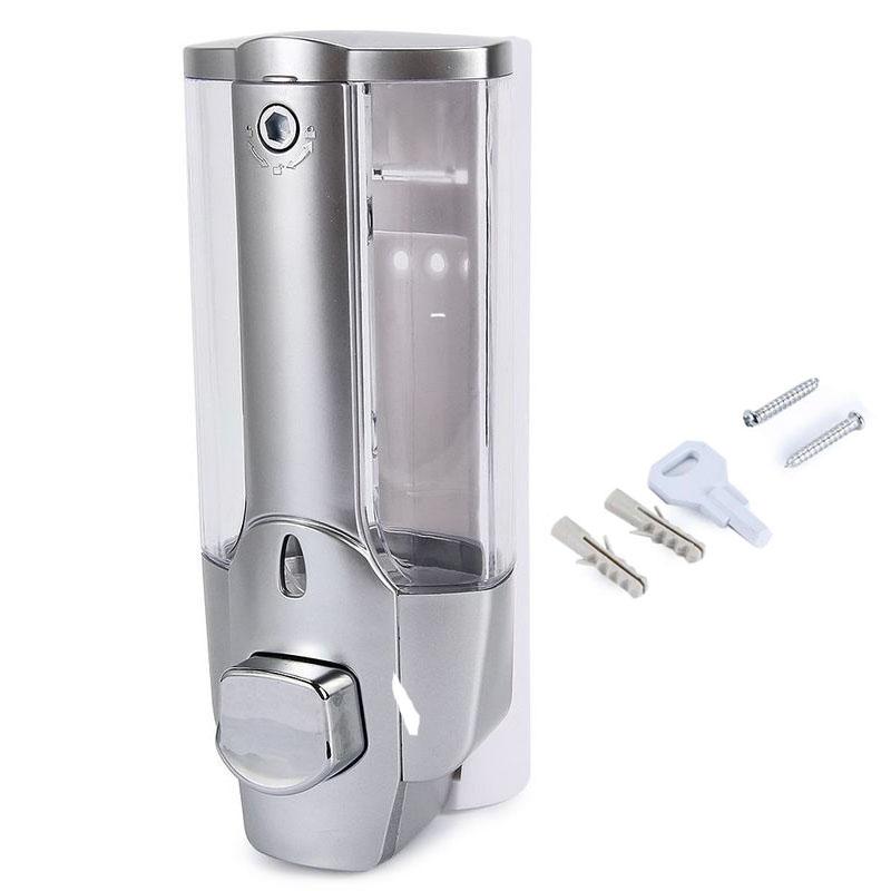 Dozator de șampon pentru săpun de mâini de 350 ml Dispenser de lichid de duș cu montare pe perete Recipiente pentru baie, toaletă