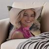 MMargot Robbie Cushion Cover Pillowcase Antidustmite Invisible Zipper Short Plush Sofa Cushion
