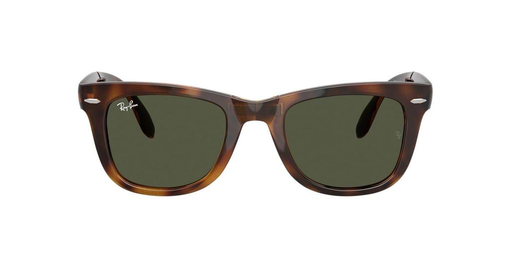 Sunglasses 0RB4105 WAYFARER FOLDING HAVANA GREEN Polarized [Ray-Ban] 710/3150