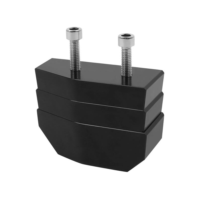 

Ac29-For Dyna Street Fat Bob Compatible Left Kickstand Lift Block Stand Plate- 1 , 1.5 , 2 Models чёрный