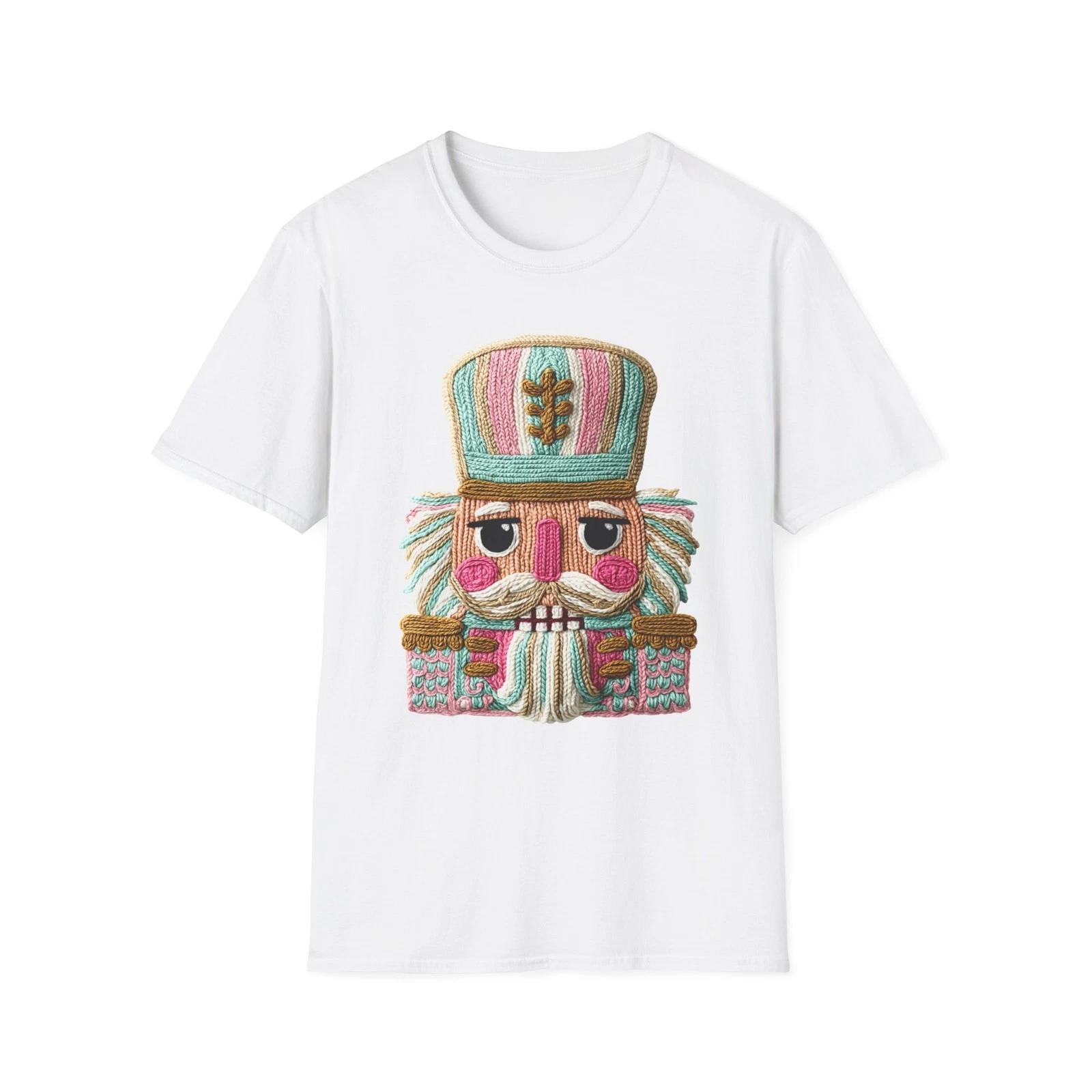 Pastel Nutcracker T shirt | Cute Holiday Soldier Tee 3XL