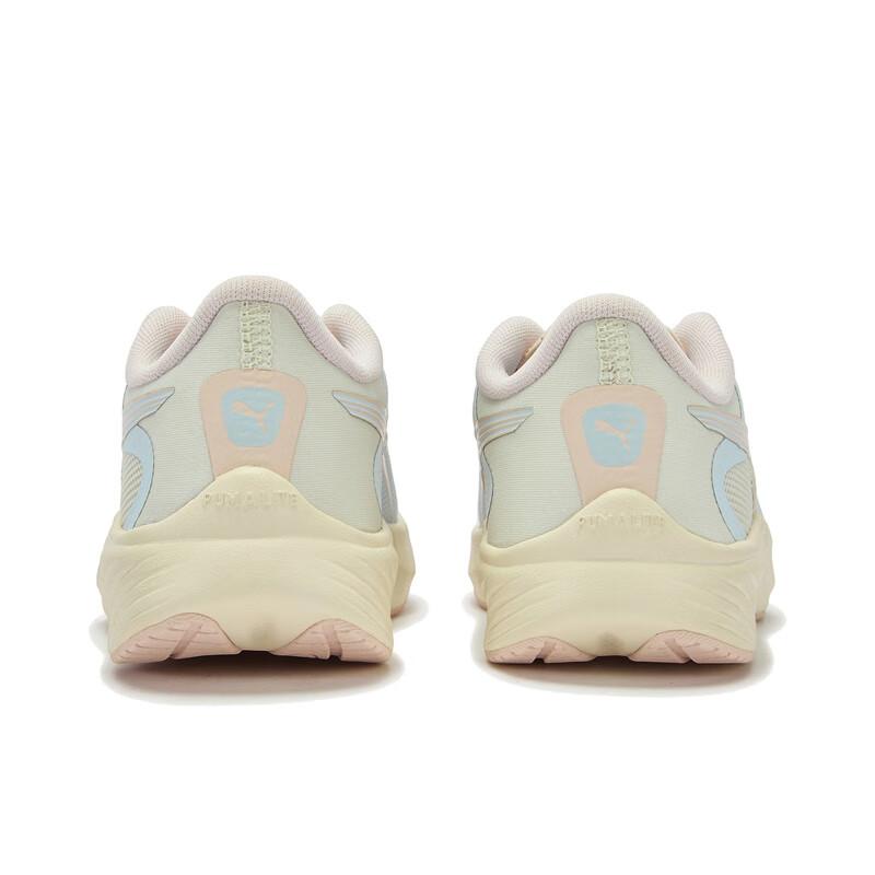 Puma Pounce Lite Neutral Disc Comfortable Versatile Training Sprinting Shoes Lightweight Shock Absorption Low Top Kids Sneakers Beige 404688-02