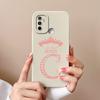 For OPPO F19 Pro+ F19S F9 F11 F15 F17 F5 F7 Case Cover Luxury Fashion Phone Bags Protective Matte Liquid Soft Silicone Crown Letters For OPPO Bumper