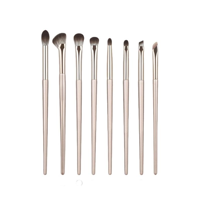 

Набор натуральных кистей для макияжа глаз, кисть для теней, контур бровей, кисть для подводки глаз, женские косметические средства для растушевки глаз, инструменты для макияжа