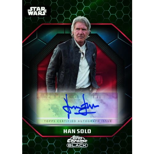 2024 Topps Star Wars chromově černá 2024 Star Wars chromově černá