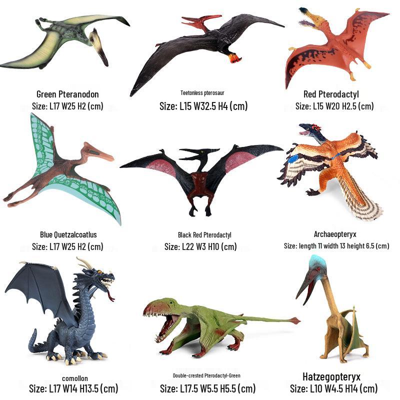 Jurassic Dinosaur Models: Spinosaurus, T. Rex, Triceratops & Stegosaurus