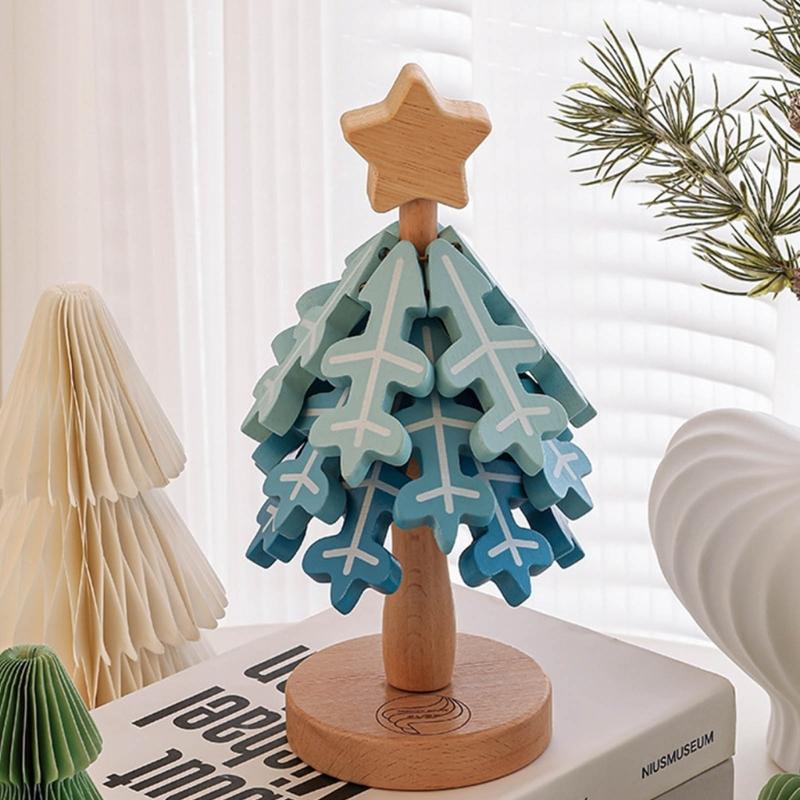 Christmas Tree shape Trivet Heatproof Wooden Coaster Placemat For Hot Dishes Pan Holiday Kitchenwares