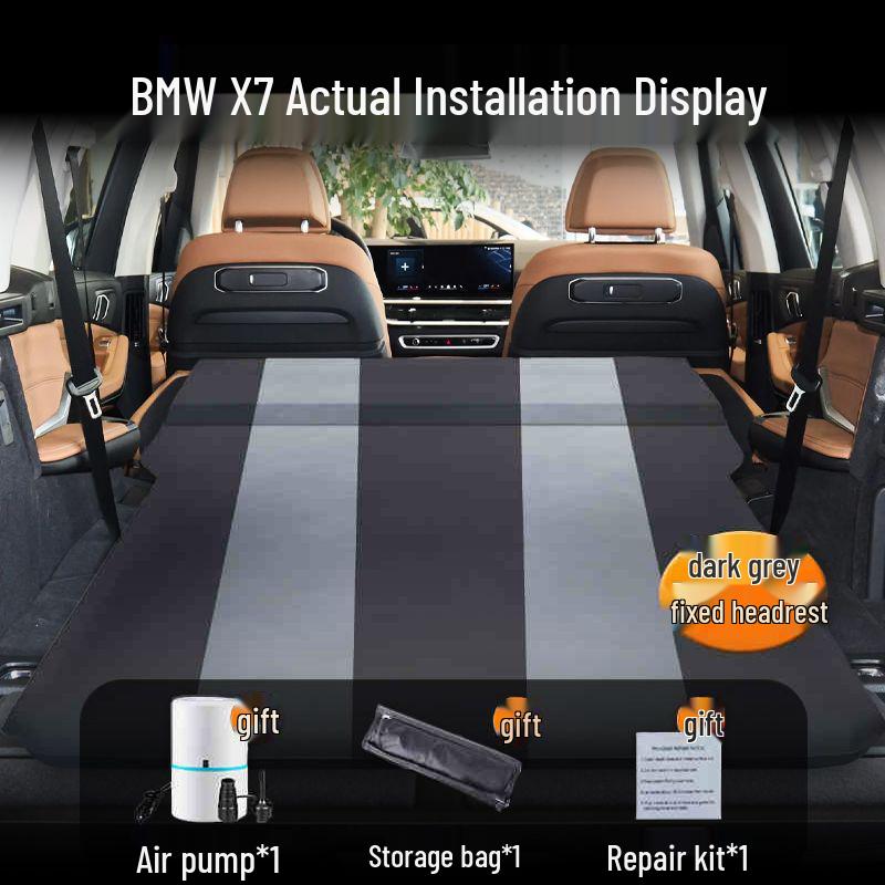 BMW X7 Foldable Trunk Mattress - Rear Seat Sleeping Pad, No Inflation Needed