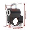 1Pcs Safety Helmet Lock Battery Car Universal Motorcycle Padlock Fixed Hook Locks Anti-theft Handle