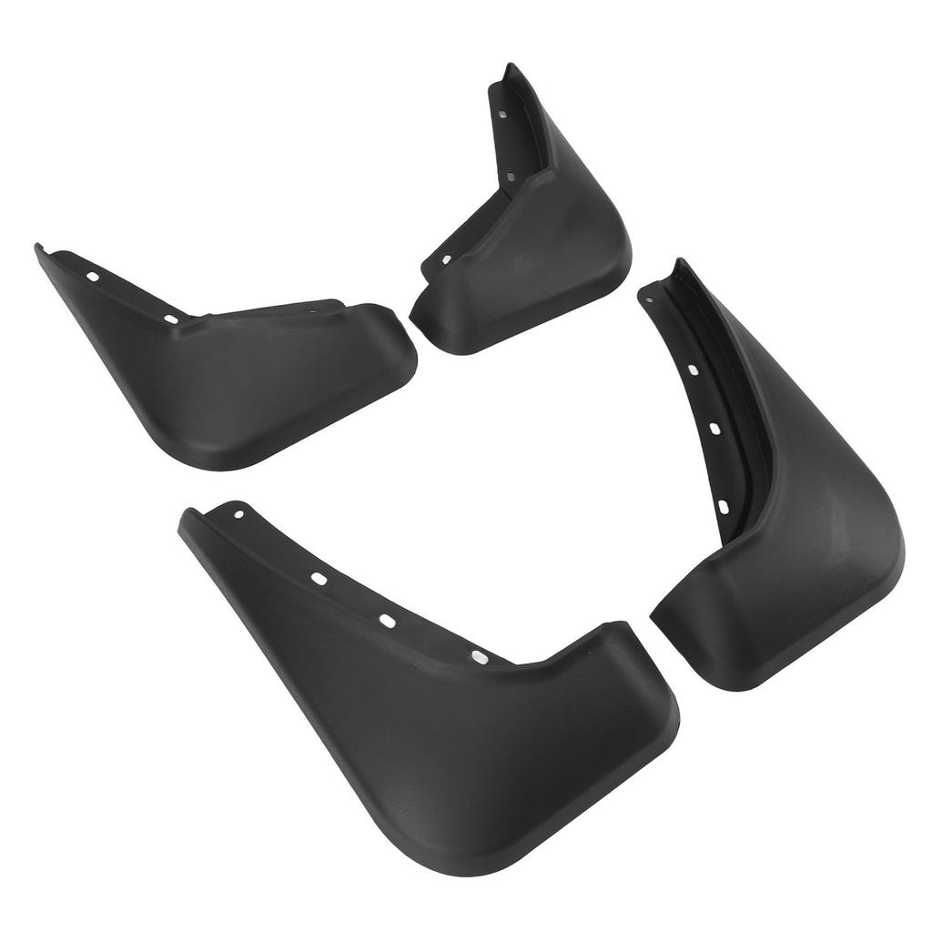 4 stk. Skvettlapper for bil Foran Bak Venstre Høyre Forebygger Kollisjon Svart Sprutbeskyttelse for XC60 2018 til 2023