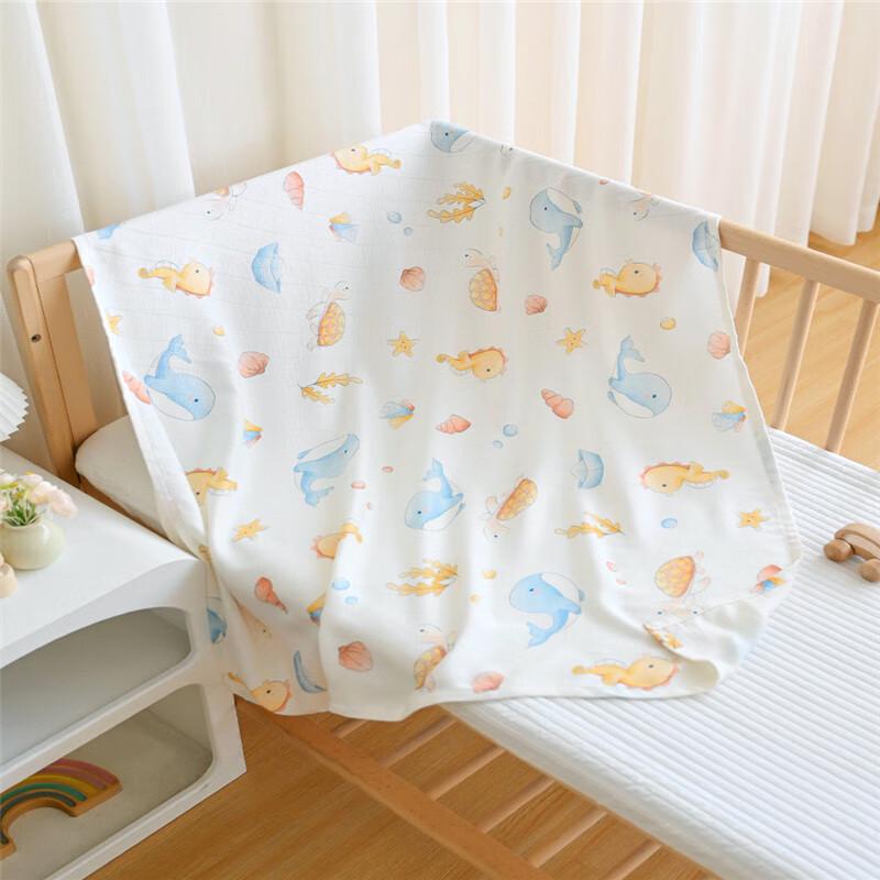 

Детское охлаждающее одеяло из бамбукового волокна GPPNKC - Подводный мир