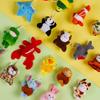 56 Pack Mini Plush Animals Toys Bulk, Small Stuffed Ocean Animal Toy Set, Keychain Decoration for Claw Machine, Birthday Party Favor, Goodie Bag
