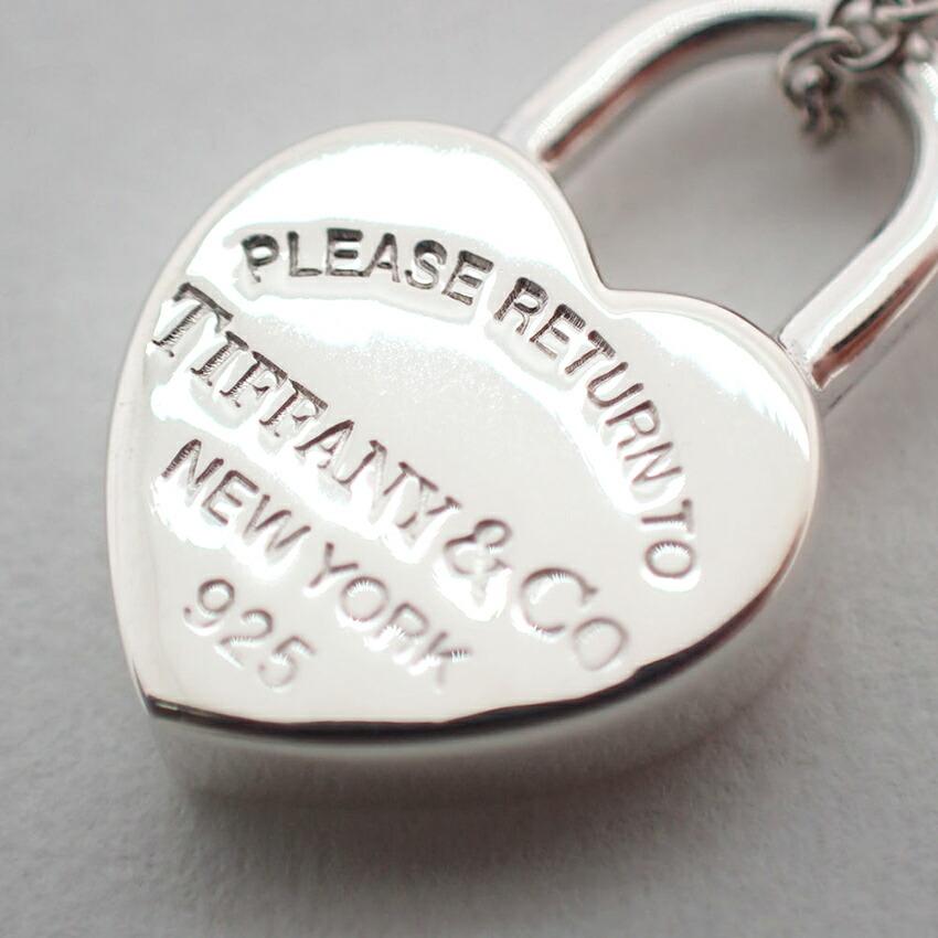 [Used] TIFFANY 925 Heart Pendant/Necklace/j17-1