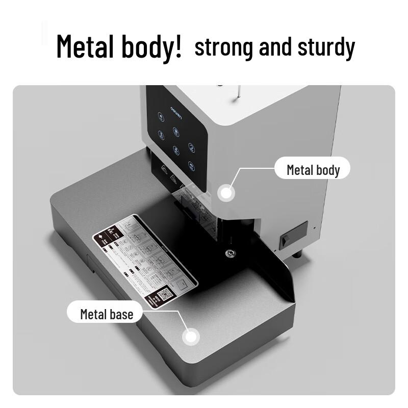 Deli 550-Page Electric Hot Melt Accounting Binding Machine CN plug (adapter included)
