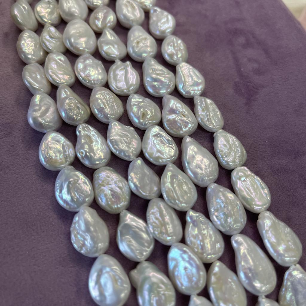 Tropfenförmige Barockperle 10x15-11x16mm Für Schmuckherstellung DIY Halskette Armband Ohrringe Zubehör