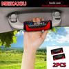 Car Interior Hand Grip Cover for Gloves - PU Carbon Fiber Leather - SPORT New Model - Set of Two - Women's Accessory