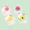 Crystal Ice Jelly Squeeze Toy TPR  Soft Fruit Stress Reliever Mud Texture Fidget Sensory Toy for Party Game Relaxation Tool