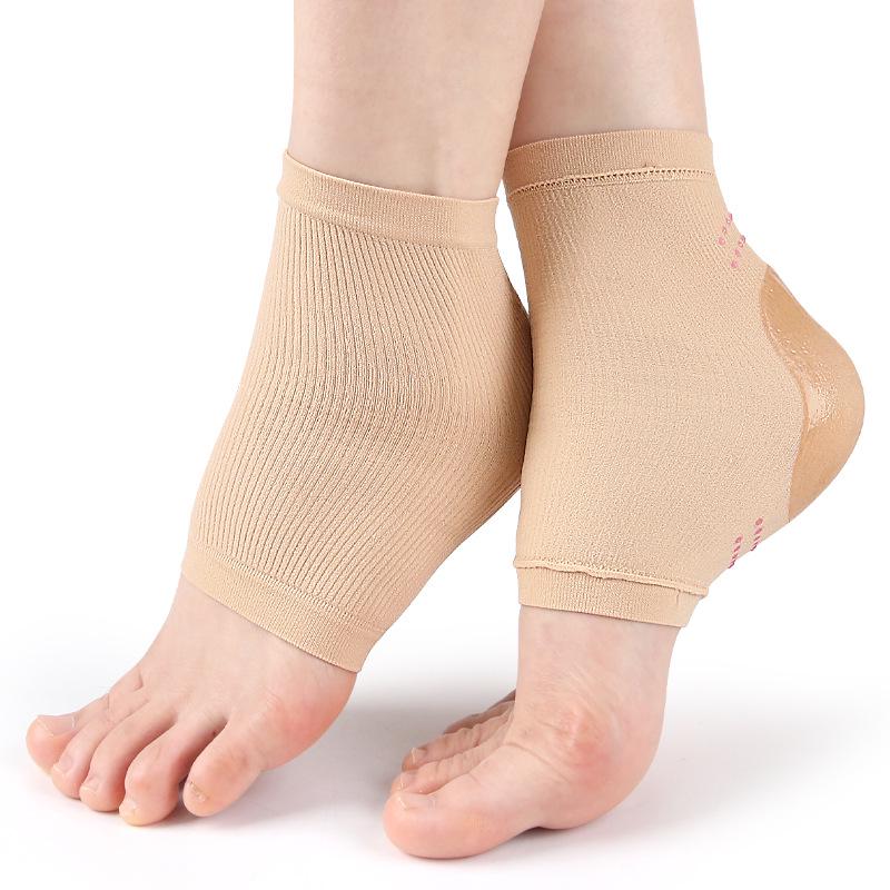 Anti-slip Gel Heel Protectors: Soft, Anti-wear Half Socks for Men & Women