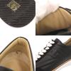 Used AUTHENTIC HERMES EASY Sneakers Black Calf Leather