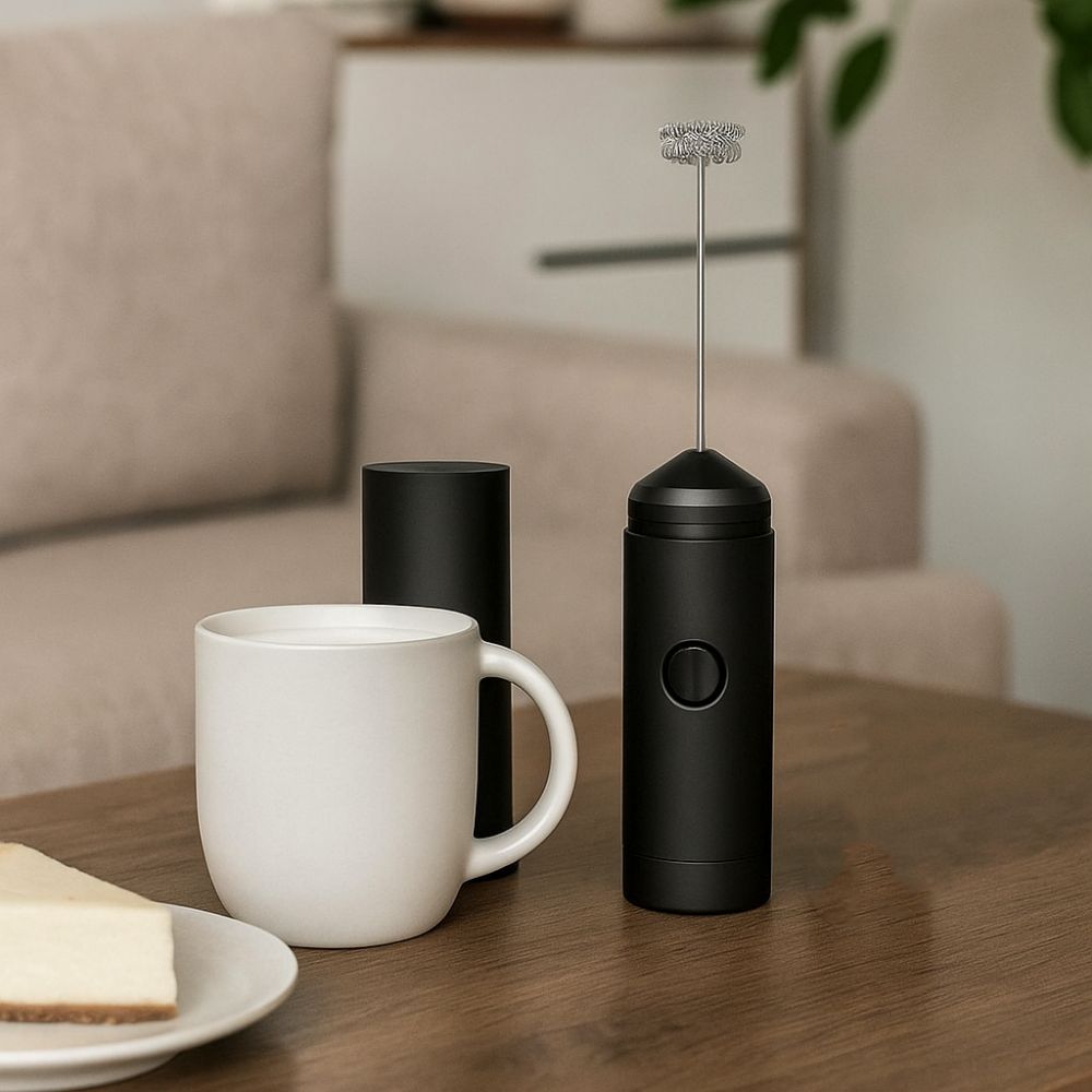 Plastic Electric Milk Frother Handheld Milk Foaming Machine Coffee Foam Maker  Travel