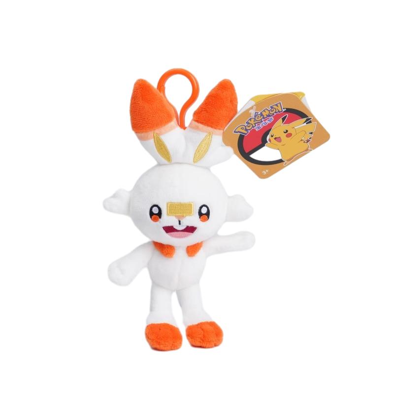 Pokemon Pikachu Mew Squirtle Charmander Kawaii Plush Toy Pendant School Bag Backpack Pendant Key Ring Small Doll Birthday Gift