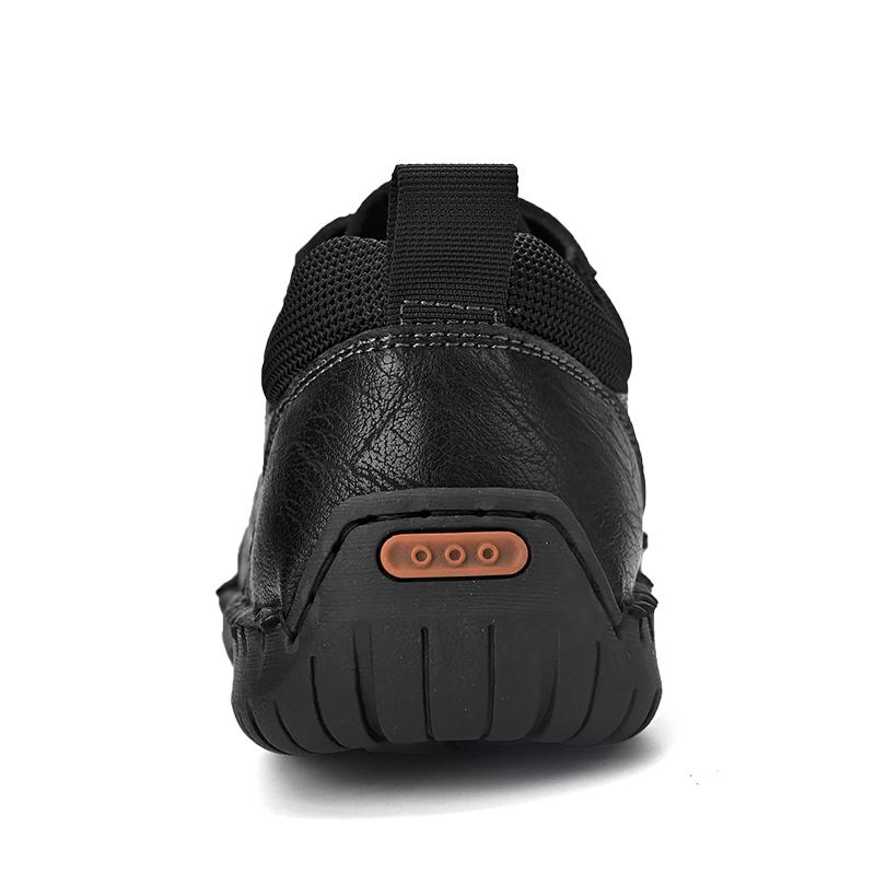 Męskie buty skórzane Ręcznie robione sneakersy Buty codzienne outdoorowe