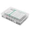 500PCS Electrolytic Capacitors Electronic Component Plastic for Use In Various Electronic Equipment & DIY Projects