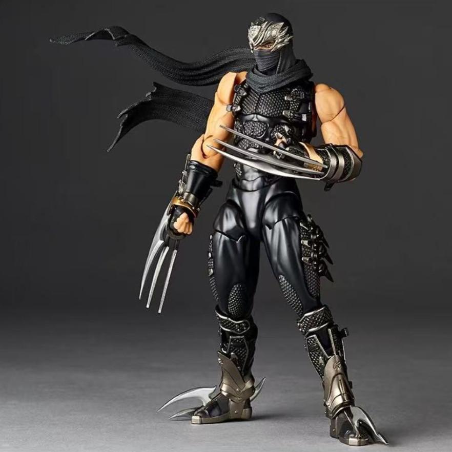 In Stock AC Toys The Second Batch Ryu Revoltech 1/12 Amazing Yamaguchi White Ryu Hayabusa Ninja Gaiden Action Anime Figures Toy