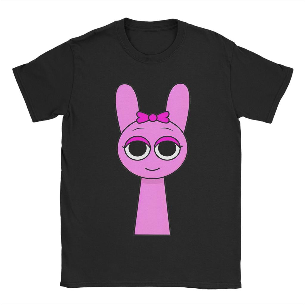 Novelty Sprunki TShirt Unisex Unisex Round Neck Pure Cotton T Shirts Short Sleeve Tee Shirt Adult Clothes