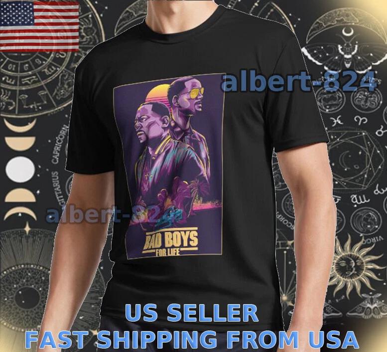 NEW SHIRT VINTAGE BAD BOYS FOR LIFE LOGO T shirt FUNNY AMERICAN SIZE S TO 5XL S