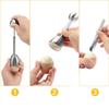Egg Cracker Topper Egg Shell Opener Egg Cups Egg Cutter Stainless Steel Egg Separator Kitchen Tool