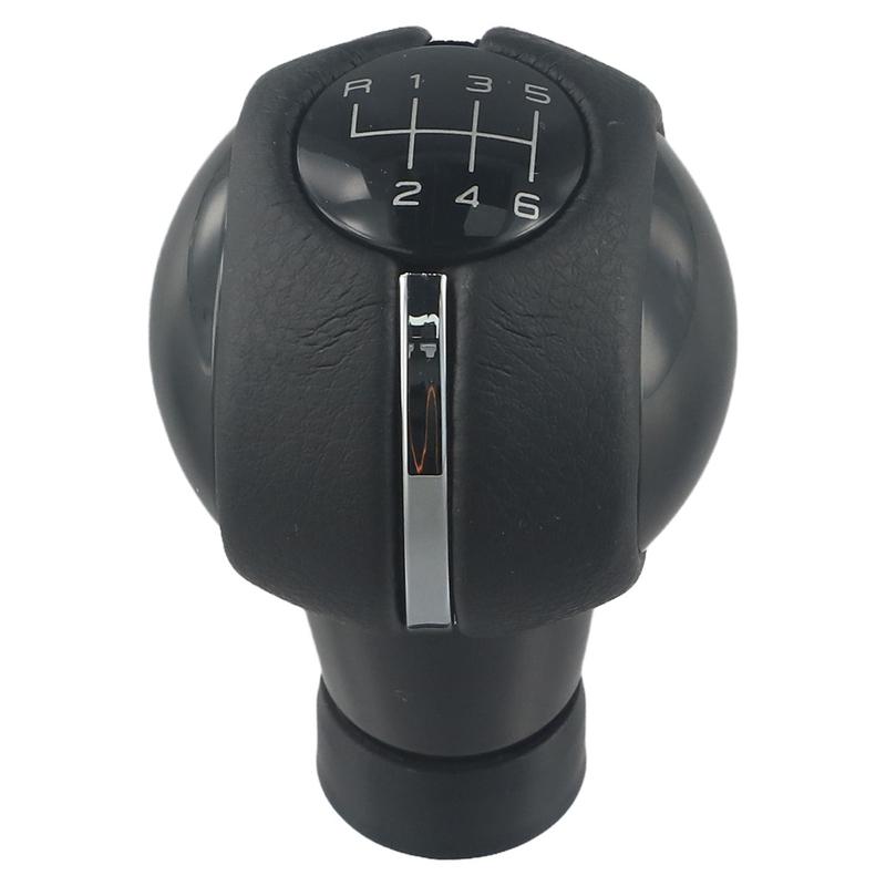 Long-lasting Performance Driving 6 Speed Gear Shift 6 Speed Shift Knob Comfortable Driving High Quality Plastic Improved Grip