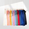 Spring and Autumn Shoulder Loose Polyester Solid Color Hooded Sweater Men's and Women's Couple Pullover Long Sleeve Shirt