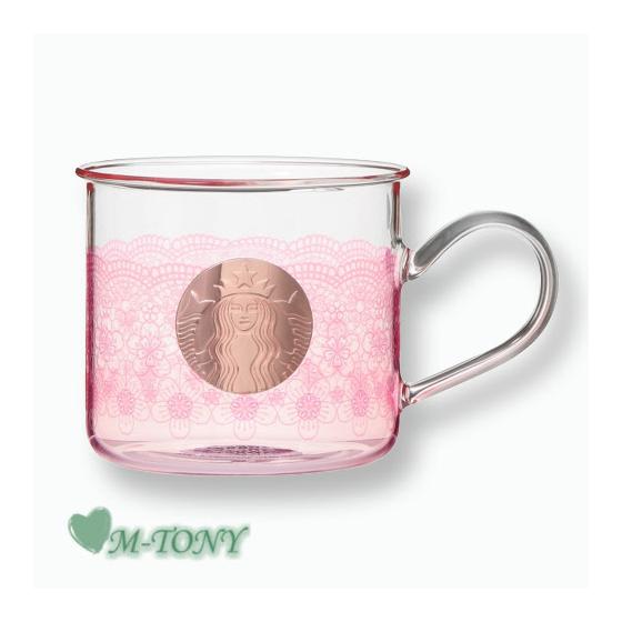 Starbucks SAKURA 2022 Heat Resistant Glass Mug Medal 414ml Starbucks/Tumbler/Starbucks Tumbler/Starbucks