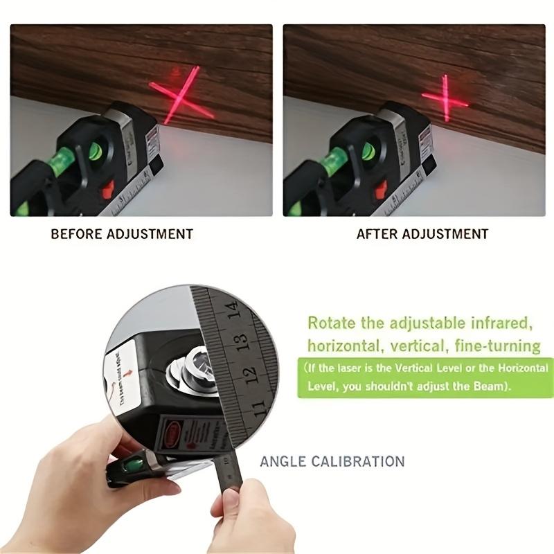 Laser Level, Multifunctional Infrared Laser Level, High-precision Marking Device, Marking Ruler, Measuring Instrument