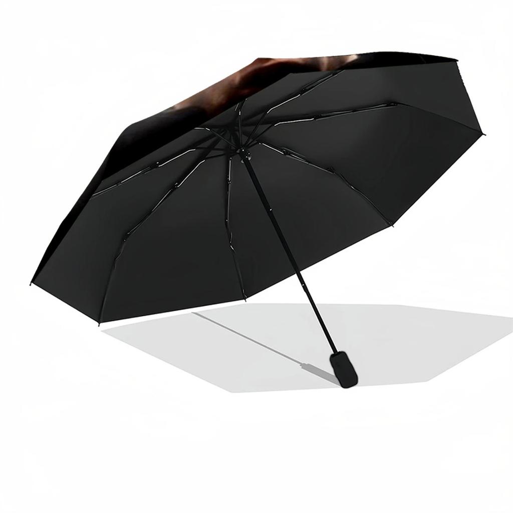 Cristiano Ronaldo Portable Automatic Umbrella with 8-Rib Foldable Design for Outdoor Daily Use Vibrant Pattern Umbrella Wedding Party Gift