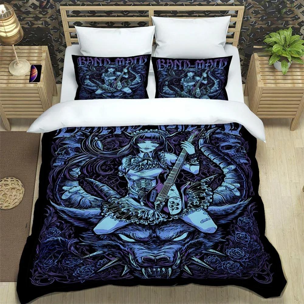 3D Print Rock Music Babymetal  Bedding Sets Exquisite Supplies Set Duvetcover Bed Comforter Set Bedding Set Luxury Birthday Gift