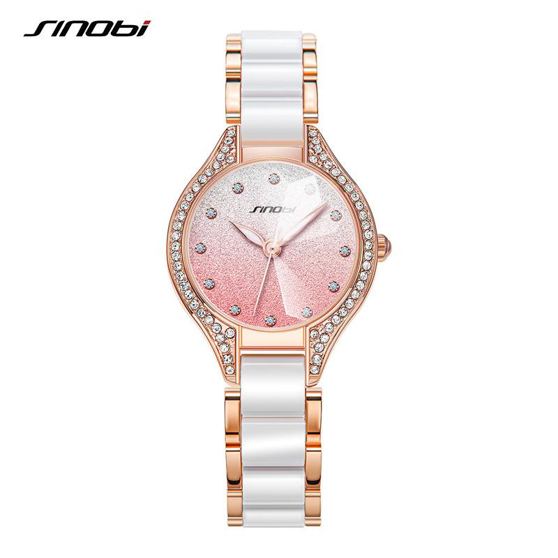 Ladies Watch Female Gypsy Star Watch Diamond Gradual Change Glitter Watch Quartz Watch 9850