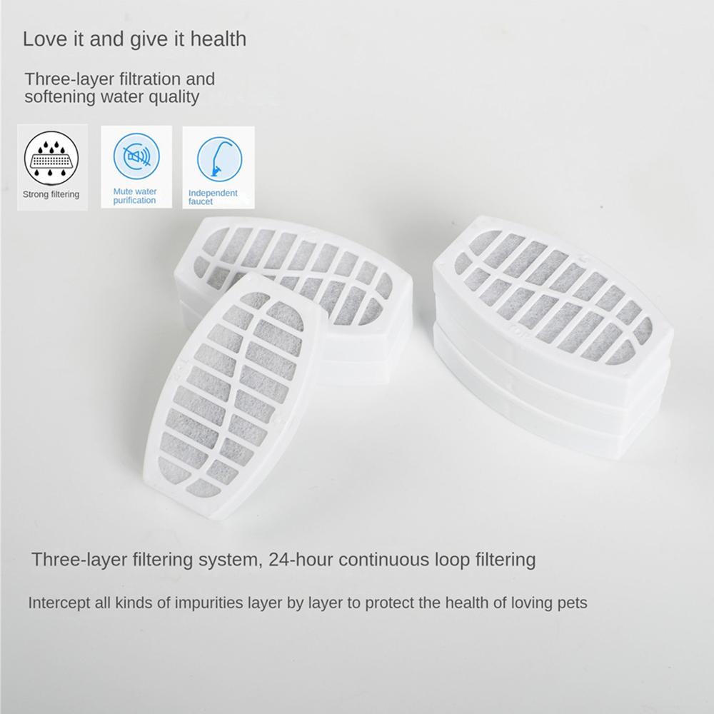 1/Cat Water Fountain Replacement Filters Dog Water Dispenser Filter