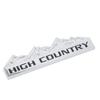 High Country Off-Road Logo Metal Emblem for Chevrolet, Jeep, Dodge, Ford
