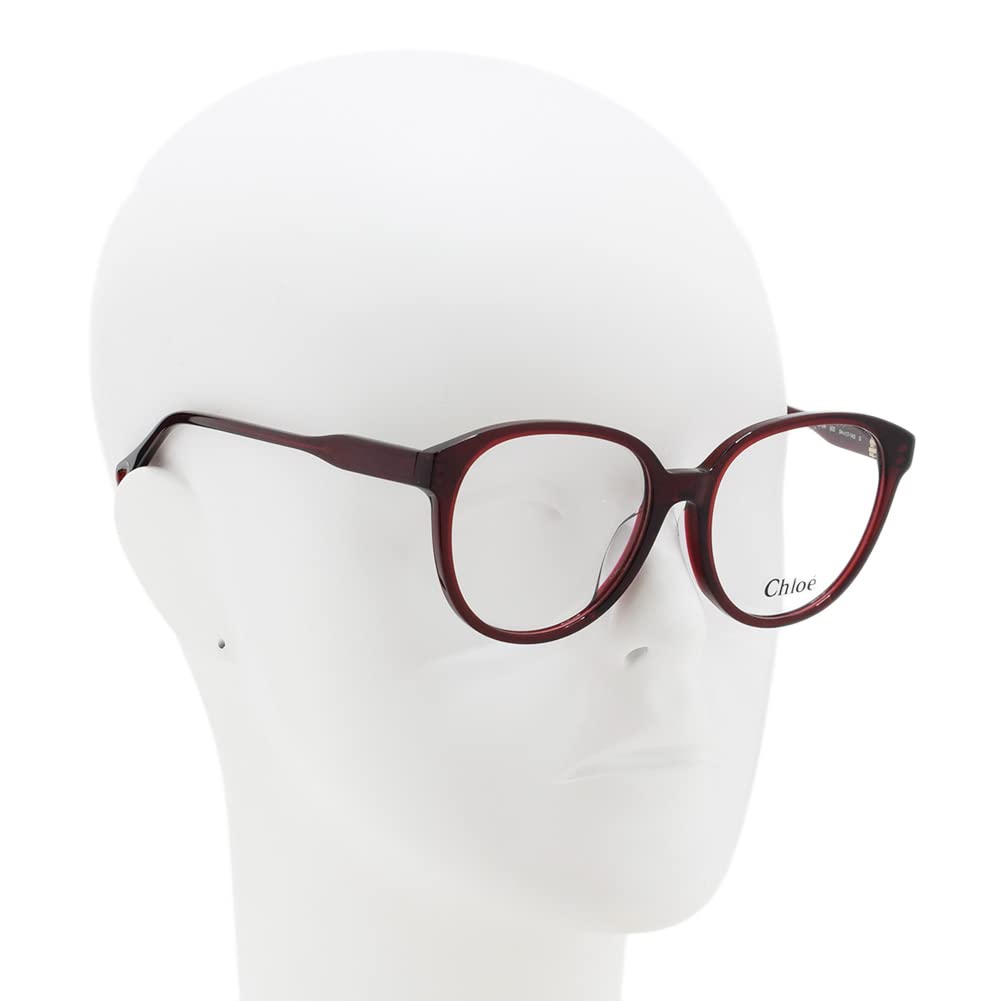 Chloe Eyeglasses Frames Burgundy Women's CH0127OA-003