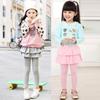 Girls' Multi-Color Elastic Skirt-Pants - Spring and Autumn Korean Style Children's Wear