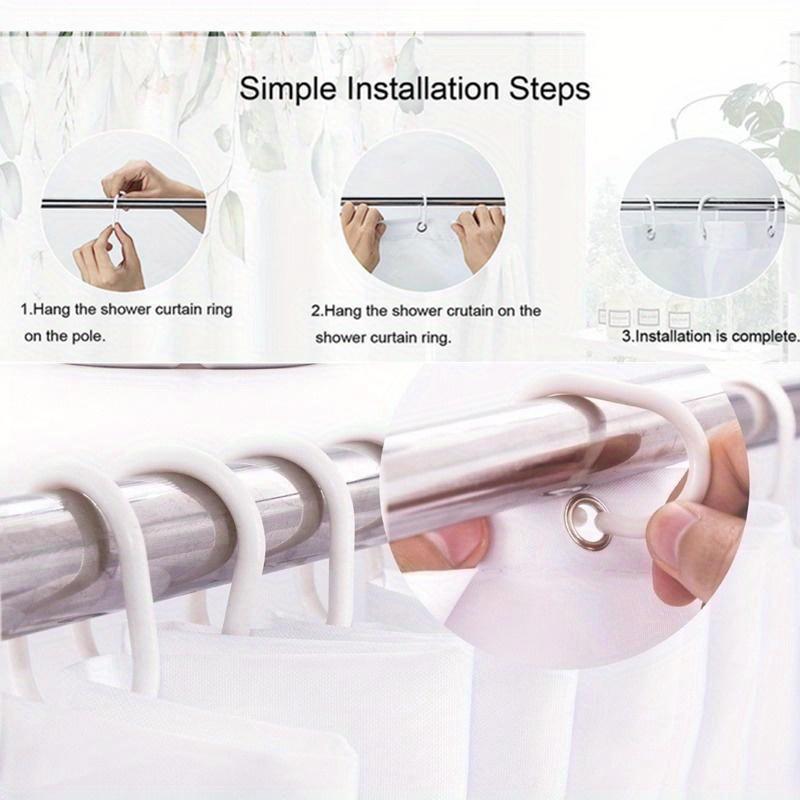 Golden Microphone And Music Notes Shower Curtain Machine Washable All Season Waterproof Privacy Protection Musical Design